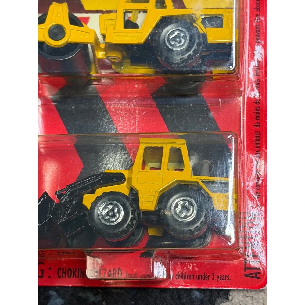 Majorette Construction Serie 926 Die-Cast Set Playmat Vintage Made in France